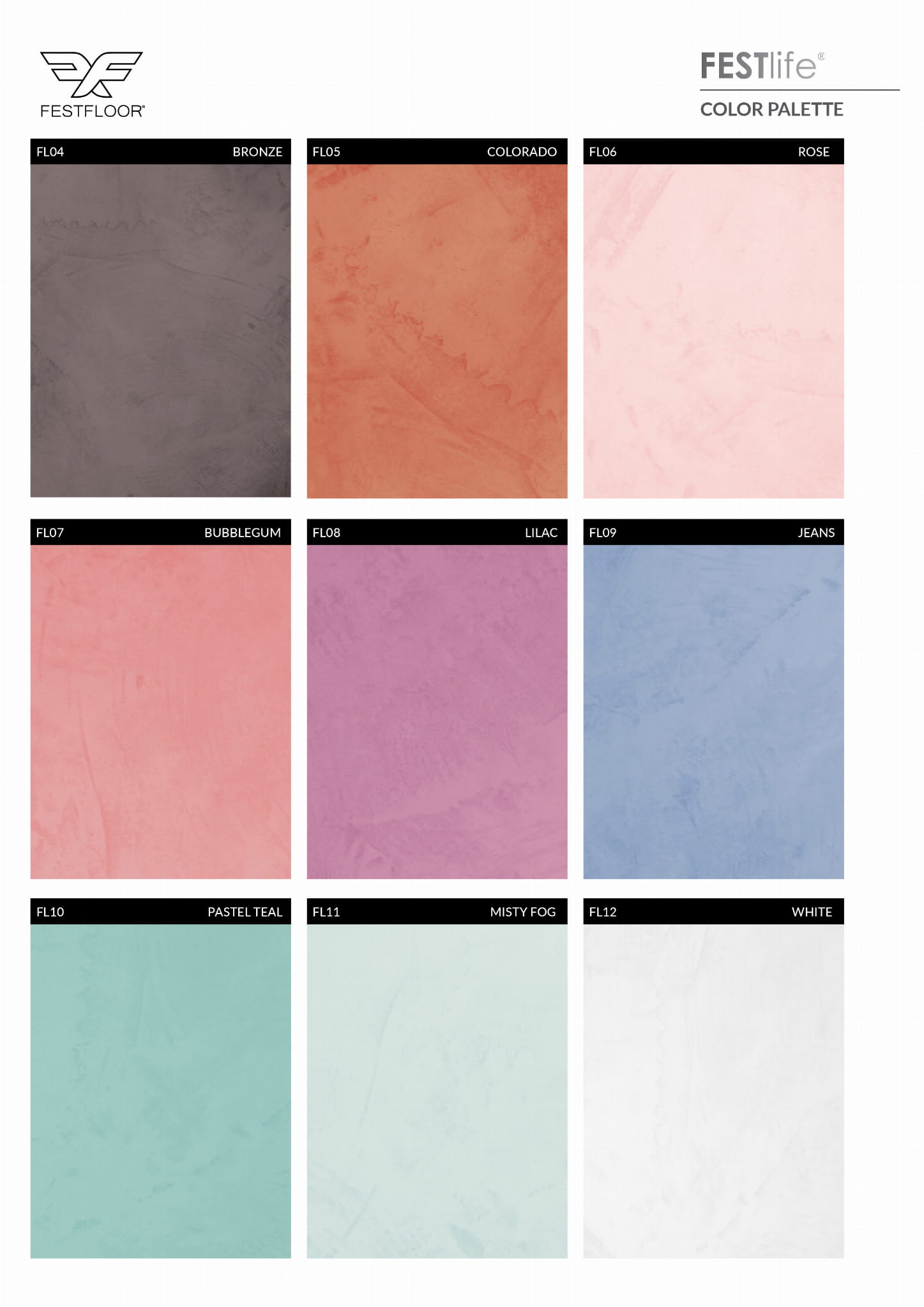 Set für Mikrozementboden mit superhartem Siegel - 10 M²