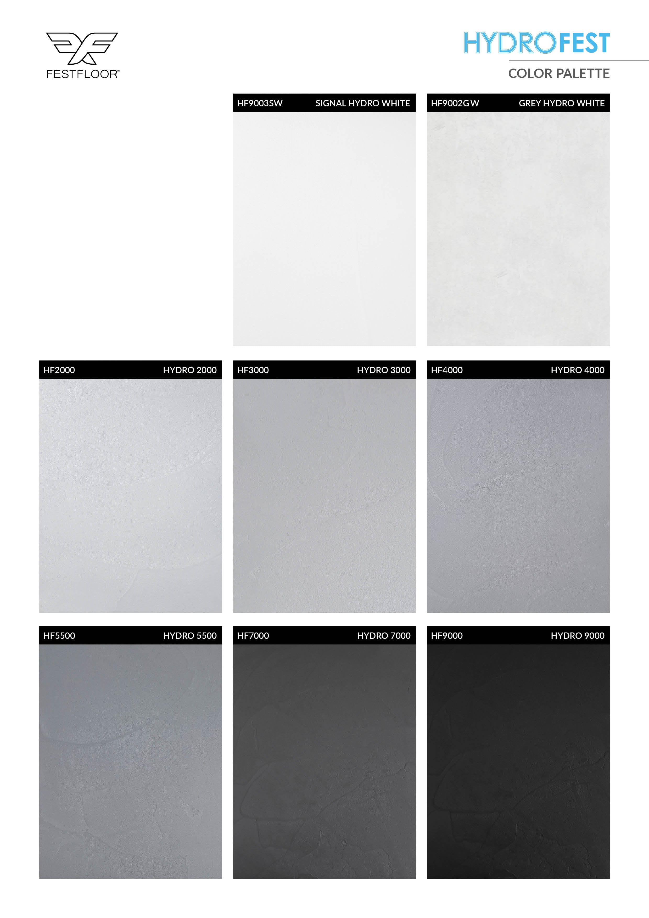 Set HYDROFEST Badezimmer 10m2 - für Wände