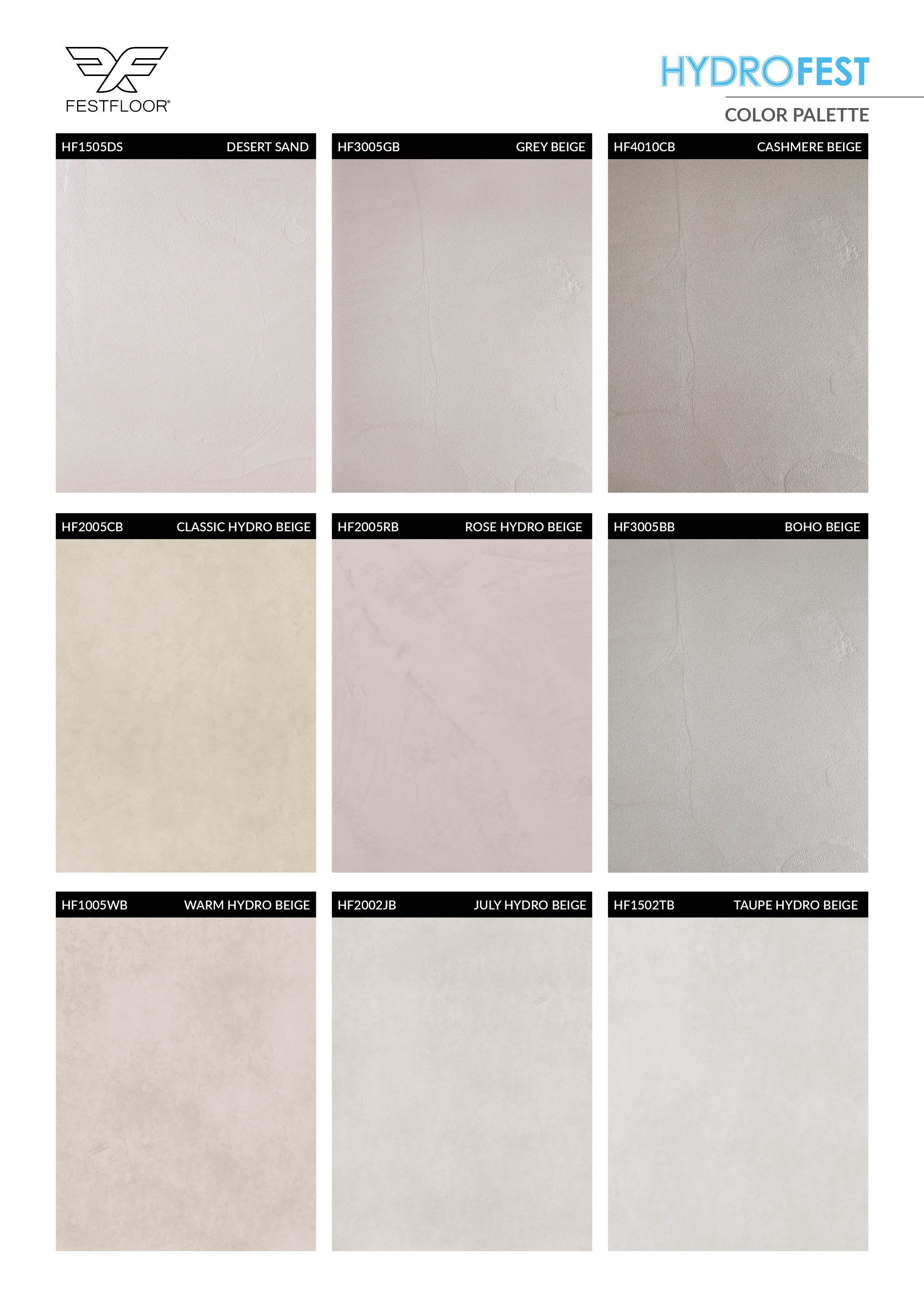 Set HYDROFEST Badezimmer 10m2 - für Wände