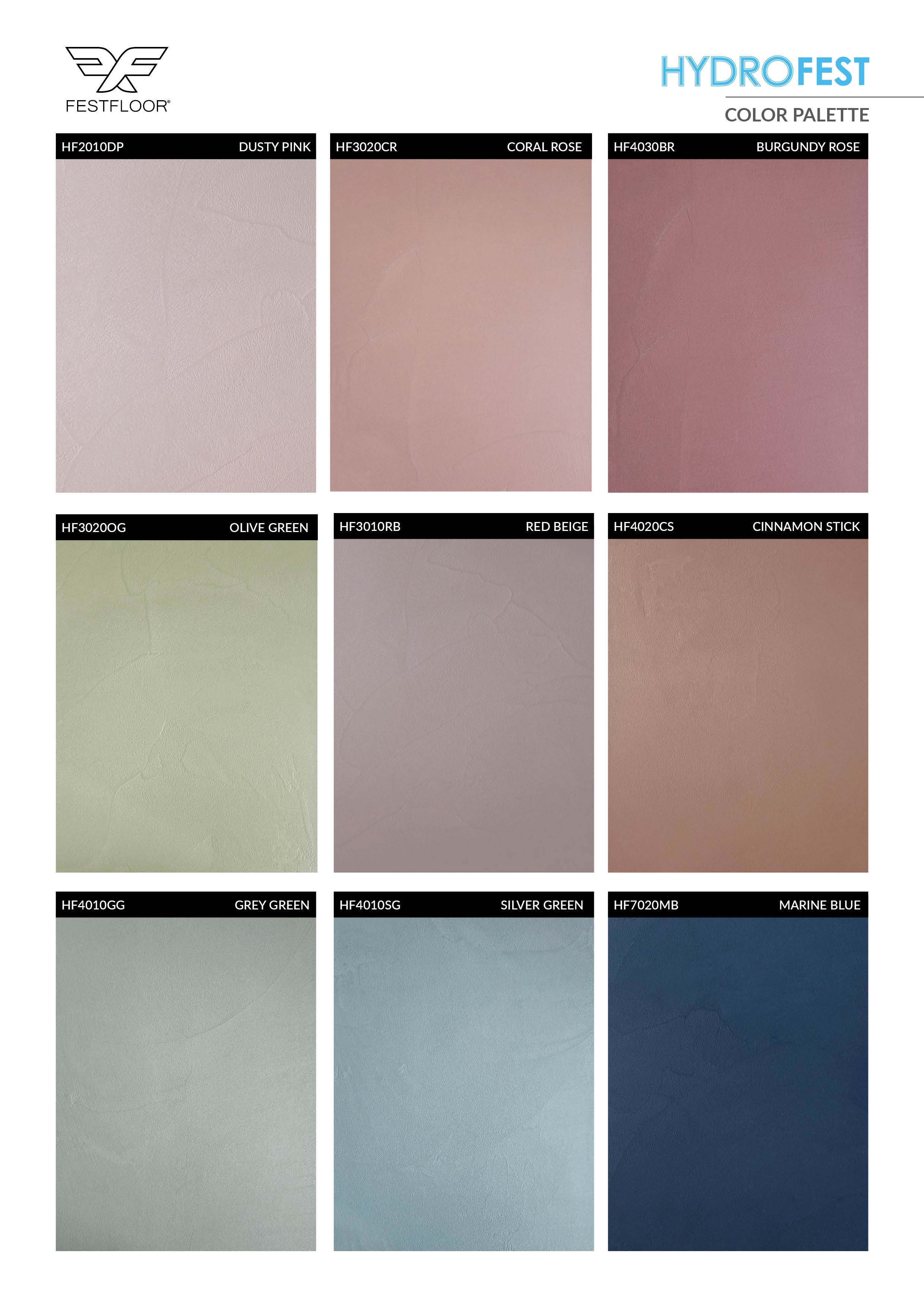 Set HYDROFEST Badezimmer 10m2 - für Wände