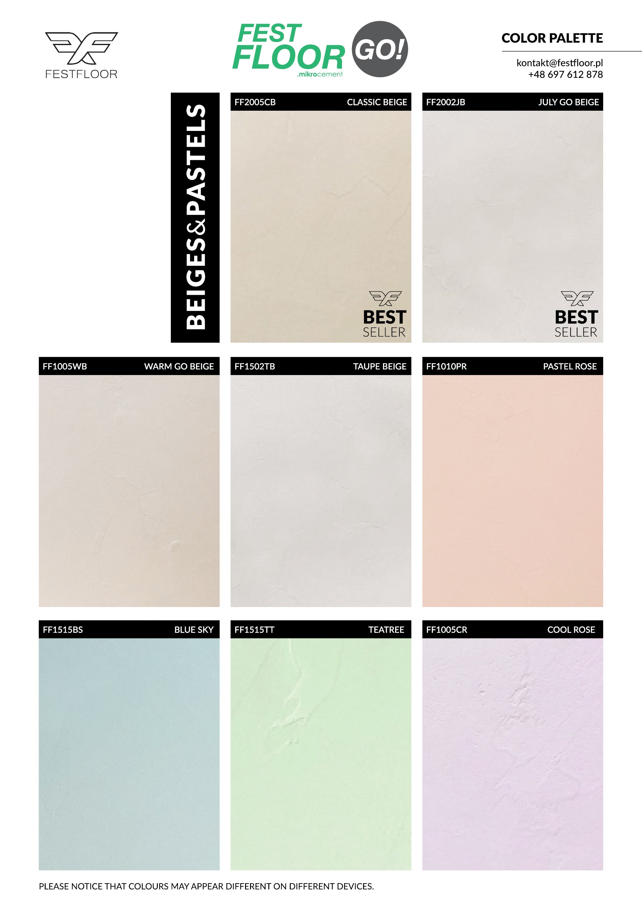 Set FESTFLOOR GO! Basic - 10 m²